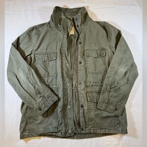 Madewell Surplus Utility Jacket Army Green